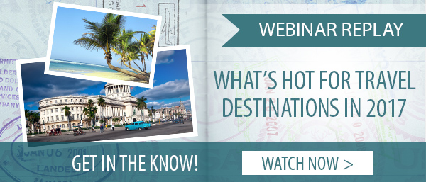 Webinar Replay: What's Hot for Travel Destinations in 2017